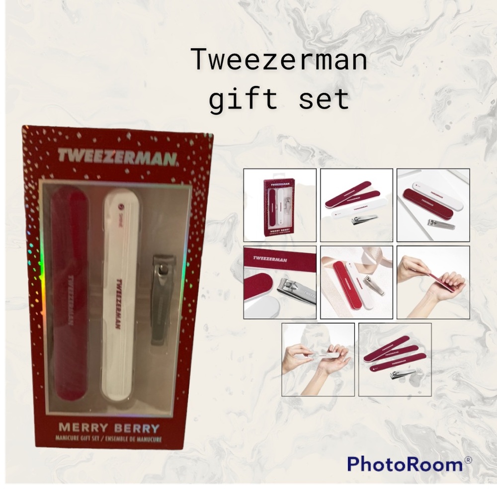 Tweezerman gift set see details below!perfect gift unisex